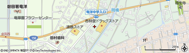 静岡県磐田市岡1026周辺の地図