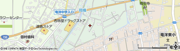 静岡県磐田市岡930周辺の地図