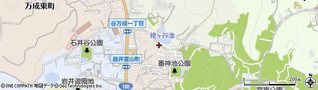 岡山県岡山市北区関西町周辺の地図