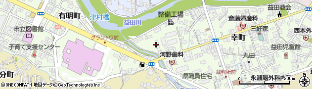 石見交通株式会社　益田営業所・営業係周辺の地図