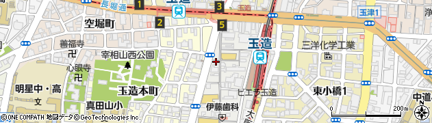 三勝生花店周辺の地図