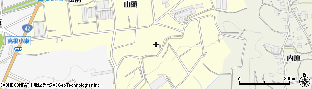 愛知県豊橋市東七根町（暗リ谷）周辺の地図
