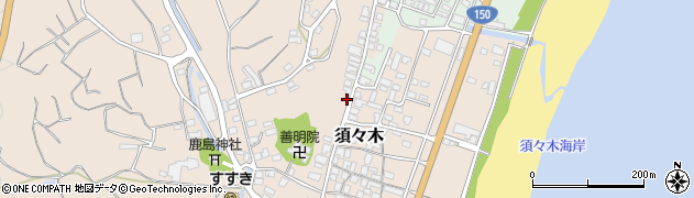 静岡県牧之原市須々木358周辺の地図