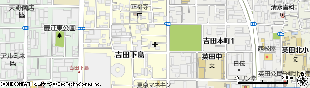 大阪府東大阪市吉田下島8周辺の地図
