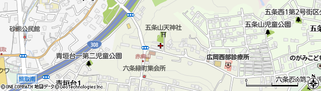 奈良県奈良市赤膚町周辺の地図