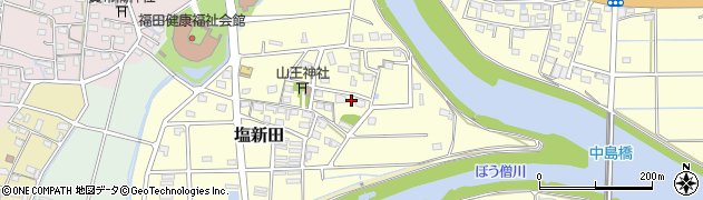 静岡県磐田市塩新田103周辺の地図