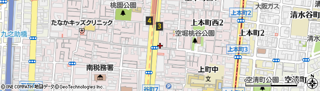 大阪府大阪市中央区谷町6丁目3-14周辺の地図