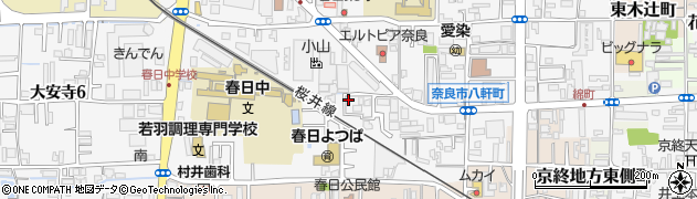 菊山周辺の地図