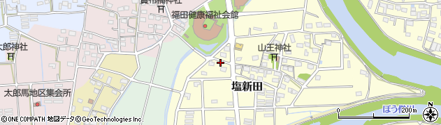静岡県磐田市塩新田67周辺の地図
