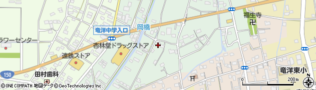 静岡県磐田市岡925周辺の地図