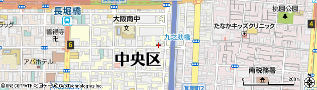 大阪府大阪市中央区島之内1丁目5-11周辺の地図