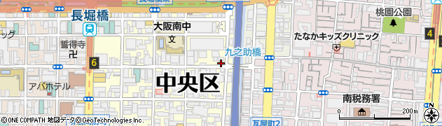 大阪府大阪市中央区島之内1丁目5-10周辺の地図