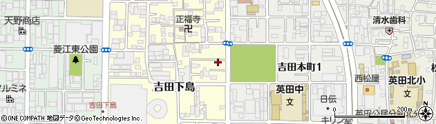 大阪府東大阪市吉田下島8-14周辺の地図