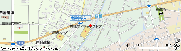 静岡県磐田市岡999周辺の地図