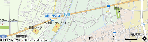 静岡県磐田市岡926周辺の地図