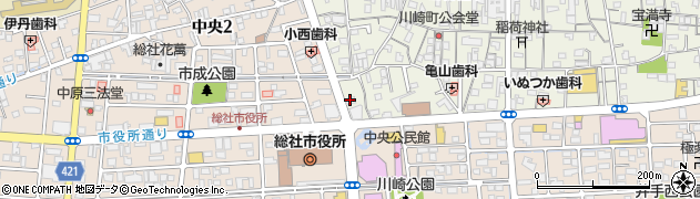 綜合警備保障株式会社　岡山支社総社営業所周辺の地図