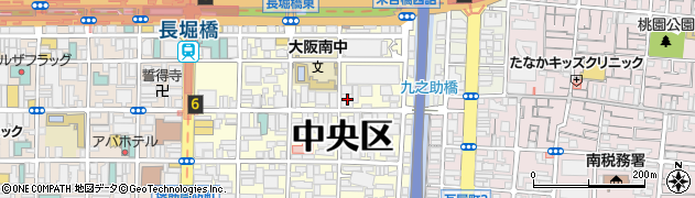 大阪府大阪市中央区島之内1丁目5-17周辺の地図