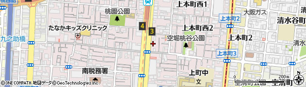 大阪府大阪市中央区谷町6丁目3-17周辺の地図