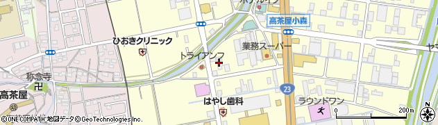 キーコーヒー株式会社　津営業所周辺の地図