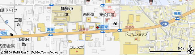 岡山県岡山市中区高屋334周辺の地図