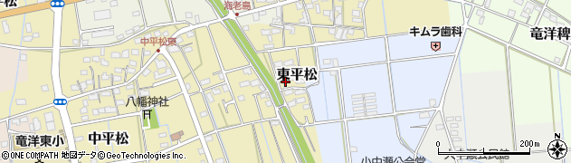 静岡県磐田市東平松185周辺の地図