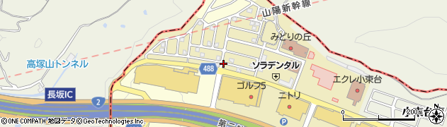 兵庫県神戸市垂水区小束台周辺の地図