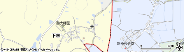 岡山県総社市下林1156周辺の地図