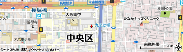大阪府大阪市中央区島之内1丁目5-6周辺の地図