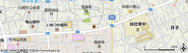 西日本三菱総社店周辺の地図