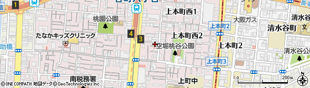 大阪府大阪市中央区谷町6丁目3-27周辺の地図