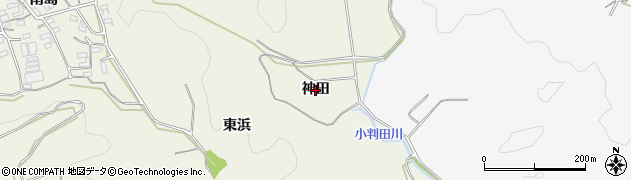 愛知県豊橋市小島町（神田）周辺の地図