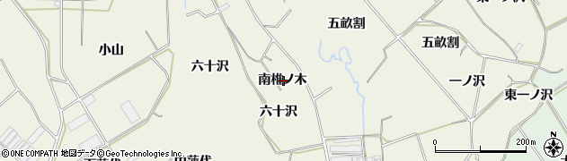 愛知県豊橋市杉山町南椎ノ木周辺の地図