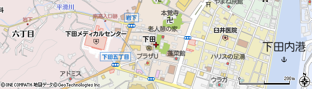 静岡県下田市四丁目周辺の地図