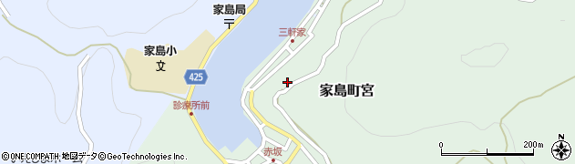 兵庫県姫路市家島町宮1360周辺の地図