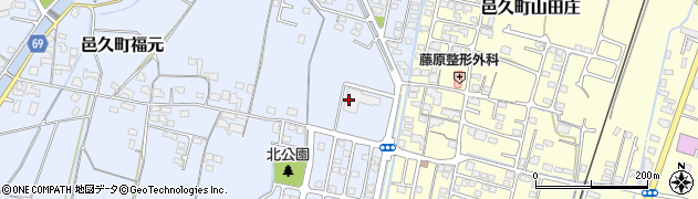 瀬戸内市立　福田保育園周辺の地図