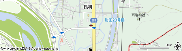 岡山県岡山市中区長利周辺の地図
