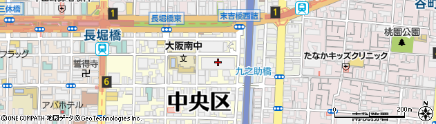 大阪府大阪市中央区島之内1丁目5-28周辺の地図