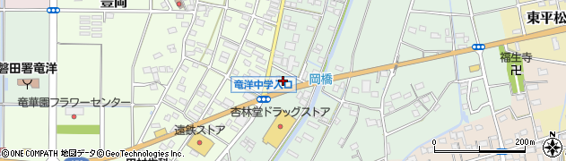 静岡県磐田市岡904周辺の地図