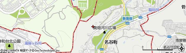 兵庫県神戸市垂水区名谷町（賀市）周辺の地図