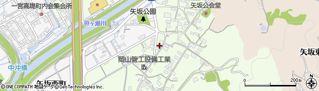 岡山県岡山市北区矢坂本町21周辺の地図