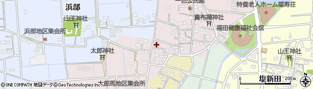 静岡県磐田市太郎馬新田7周辺の地図
