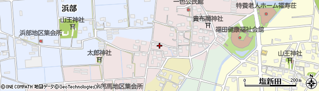 静岡県磐田市太郎馬新田6周辺の地図