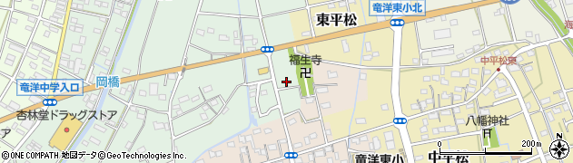 静岡県磐田市岡31周辺の地図
