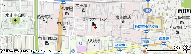 大阪府東大阪市宝町14周辺の地図