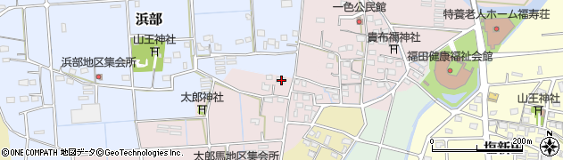 静岡県磐田市太郎馬新田17周辺の地図