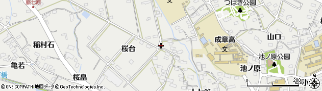 愛知県田原市田原町十七谷89周辺の地図