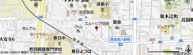 エルトピア奈良周辺の地図