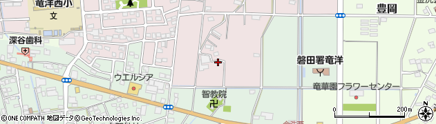 静岡県磐田市川袋1250周辺の地図