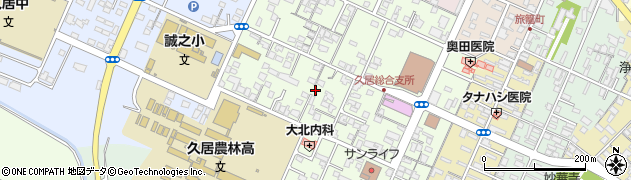 三重県津市久居東鷹跡町周辺の地図