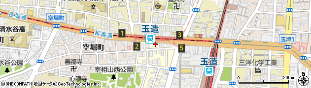 東京インキ株式会社　大阪支店インキ営業部周辺の地図